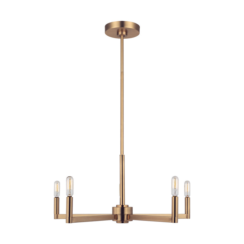 Visual Comfort Studio 3164205EN-848 LED Chandelier, Satin Brass