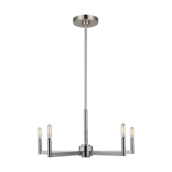 Visual Comfort Studio 3164205EN-962 LED Chandelier, Brushed Nickel