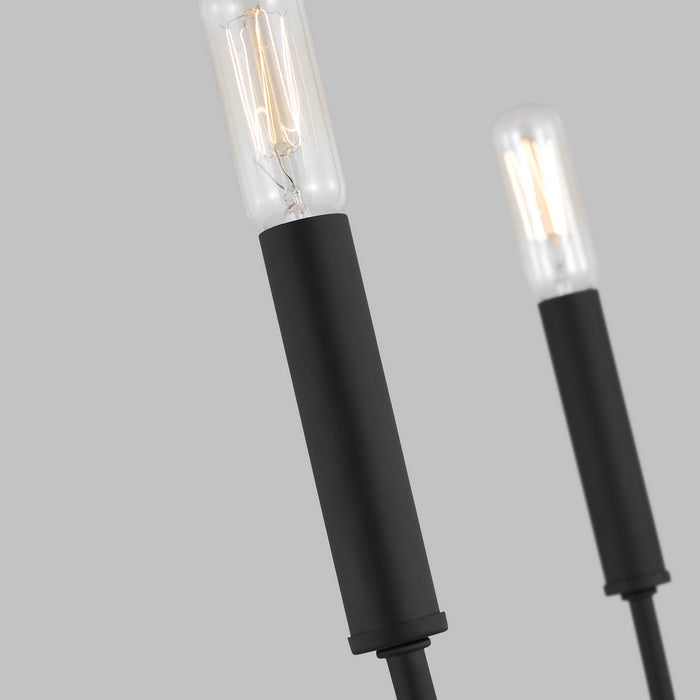 Visual Comfort Studio 3167105EN-112 LED Chandelier, Midnight Black