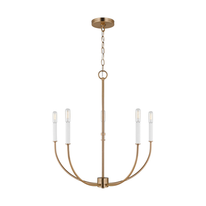 Visual Comfort Studio 3167105EN-848 LED Chandelier, Satin Brass