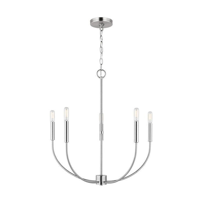 Visual Comfort Studio 3167105EN-962 LED Chandelier, Brushed Nickel