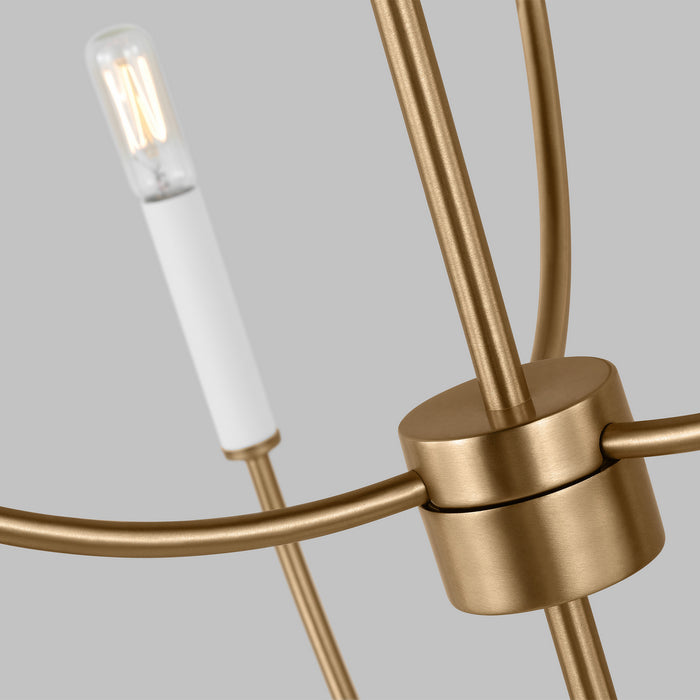 Visual Comfort Studio 3167109EN-848 LED Chandelier, Satin Brass