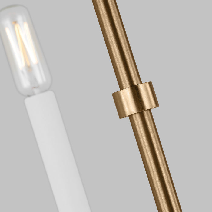 Visual Comfort Studio 3167109EN-848 LED Chandelier, Satin Brass