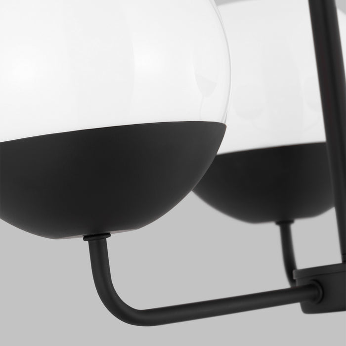 Visual Comfort Studio 3168103EN3-112 LED Chandelier, Midnight Black
