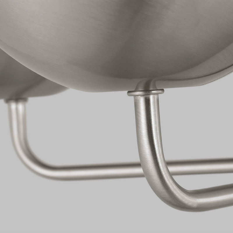 Visual Comfort Studio 3168105-962 Five Light Chandelier, Brushed Nickel