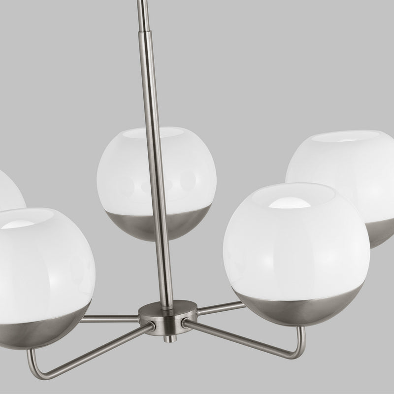 Visual Comfort Studio 3168105EN3-962 LED Chandelier, Brushed Nickel