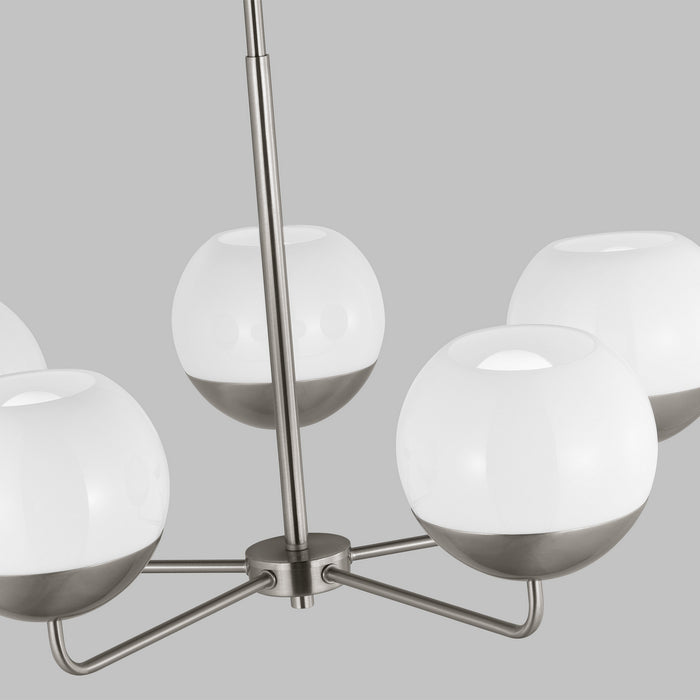 Visual Comfort Studio 3168105EN3-962 LED Chandelier, Brushed Nickel