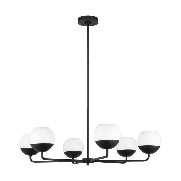 Visual Comfort Studio 3168106EN3-112 LED Chandelier, Midnight Black