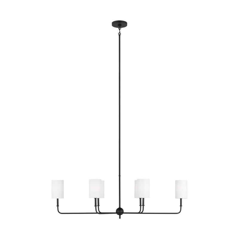 Visual Comfort Studio 3609306EN-112 LED Chandelier, Midnight Black