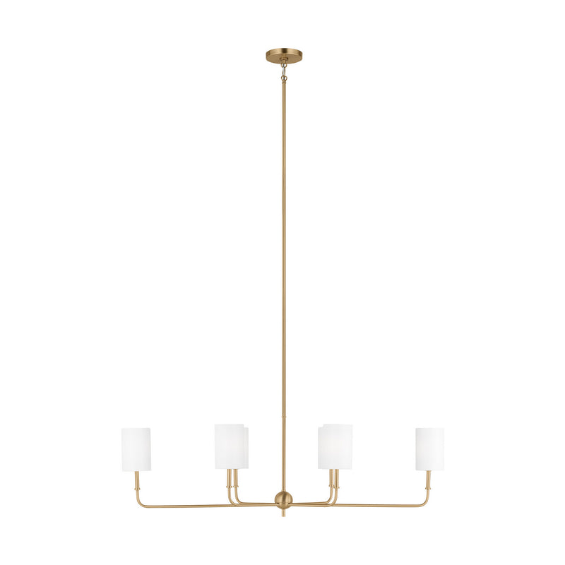 Visual Comfort Studio 3609306EN-848 LED Chandelier, Satin Brass