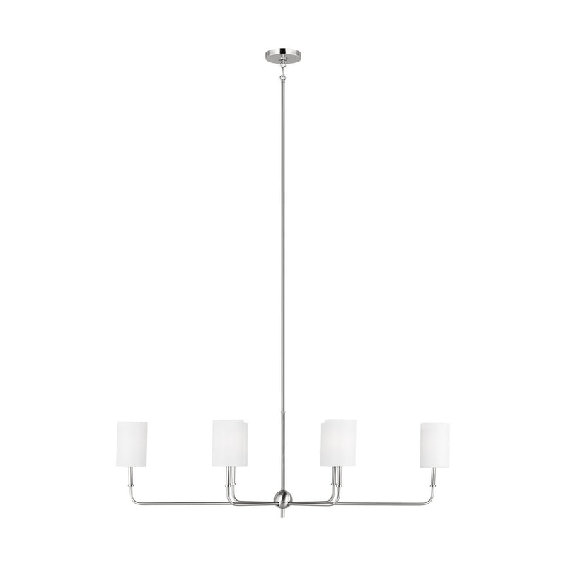 Visual Comfort Studio 3609306EN-962 LED Chandelier, Brushed Nickel