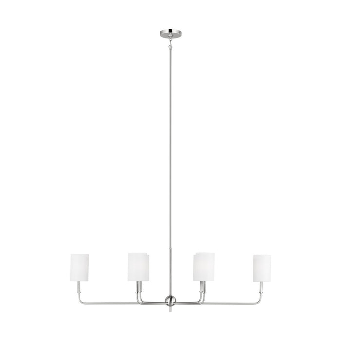 Visual Comfort Studio 3609306EN-962 LED Chandelier, Brushed Nickel