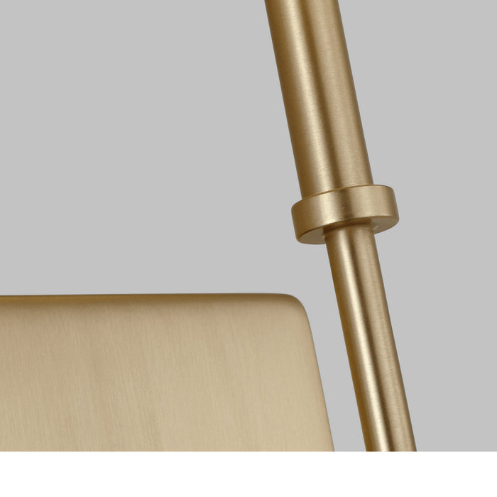 Visual Comfort Studio 4109301-848 One Light Bath Vanity, Satin Brass