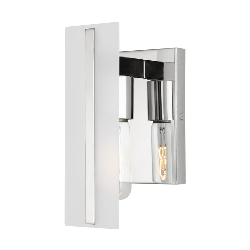 Visual Comfort Studio 4154301-05 One Light Bath Vanity, Chrome