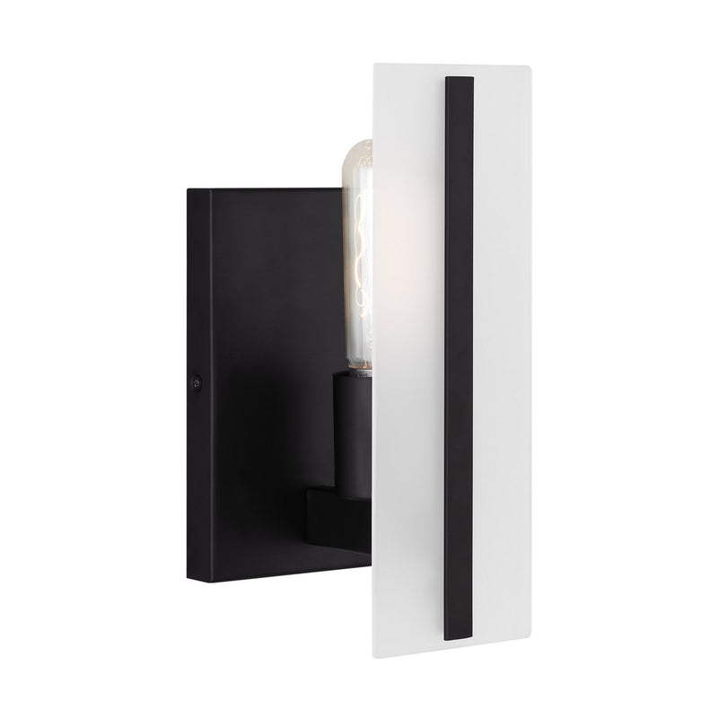 Visual Comfort Studio 4154301-112 One Light Bath Vanity, Midnight Black