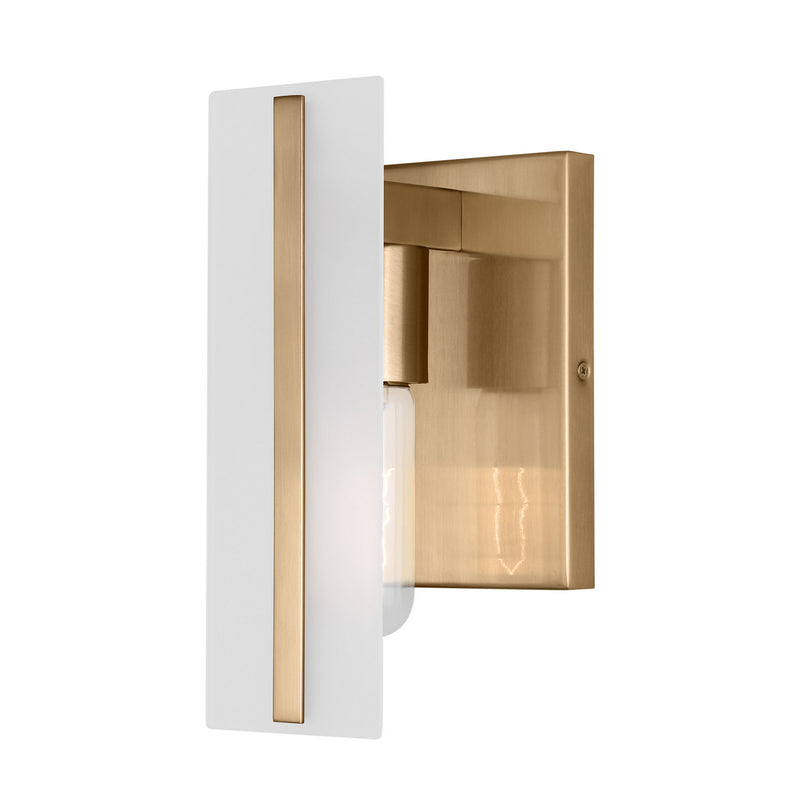 Visual Comfort Studio 4154301-848 One Light Bath Vanity, Satin Brass