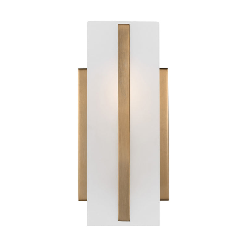 Visual Comfort Studio 4154301-848 One Light Bath Vanity, Satin Brass