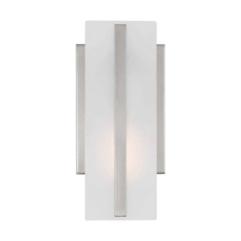Visual Comfort Studio 4154301-962 One Light Bath Vanity, Brushed Nickel