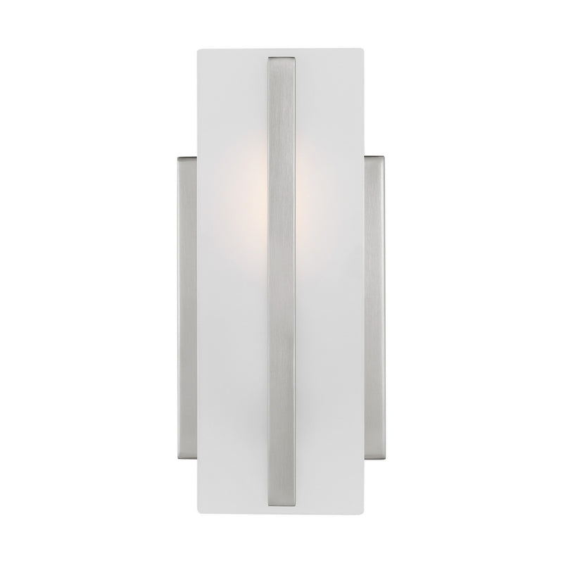 Visual Comfort Studio 4154301-962 One Light Bath Vanity, Brushed Nickel