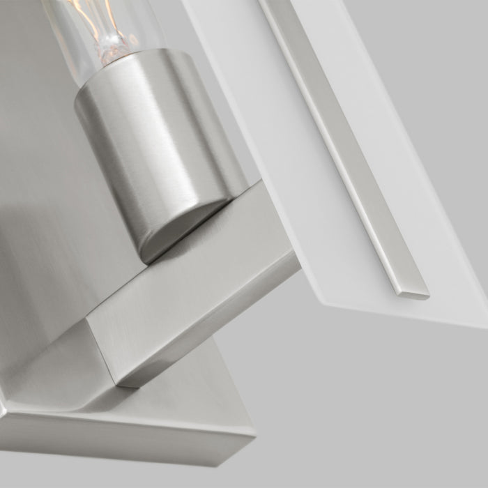 Visual Comfort Studio 4154301EN3-962 LED Bath Wall Sconce, Brushed Nickel