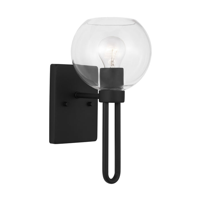 Visual Comfort Studio 4155701-112 One Light Bath Vanity, Midnight Black