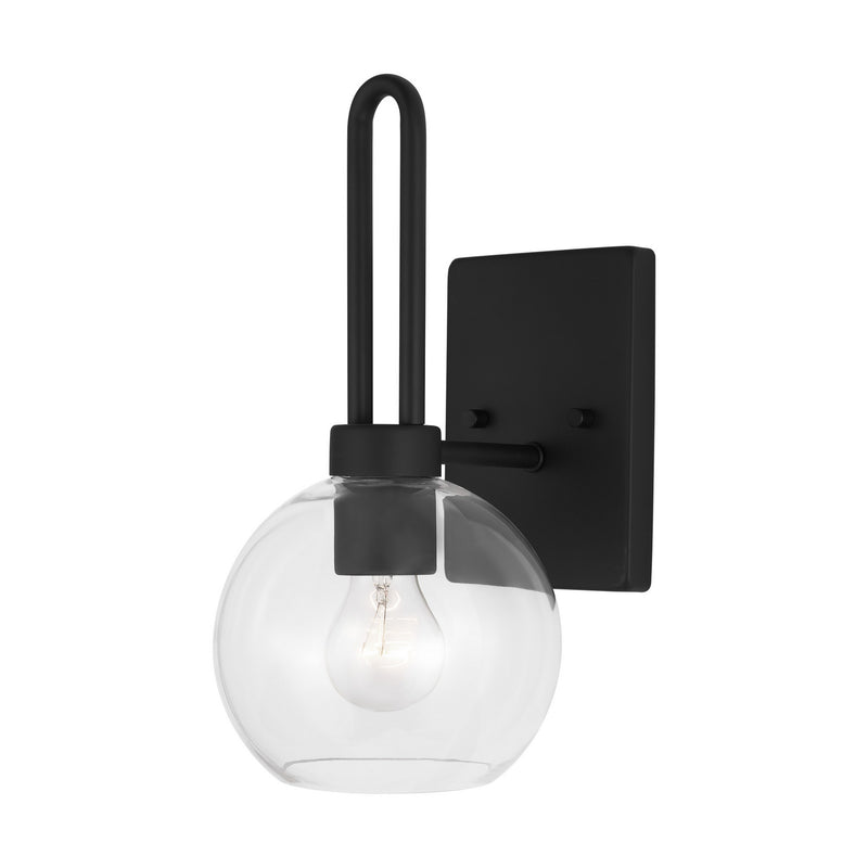 Visual Comfort Studio 4155701-112 One Light Bath Vanity, Midnight Black
