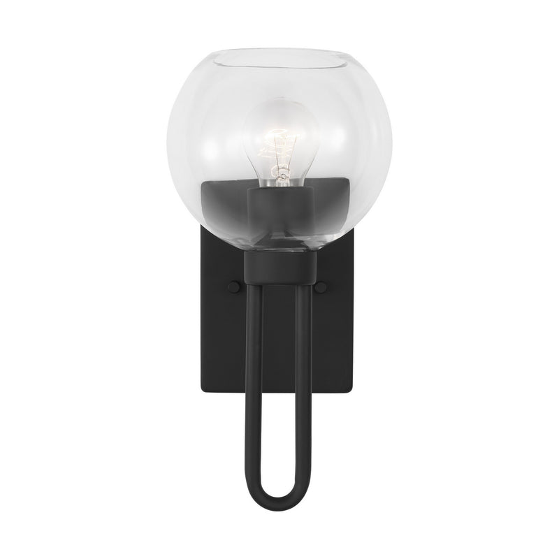 Visual Comfort Studio 4155701-112 One Light Bath Vanity, Midnight Black