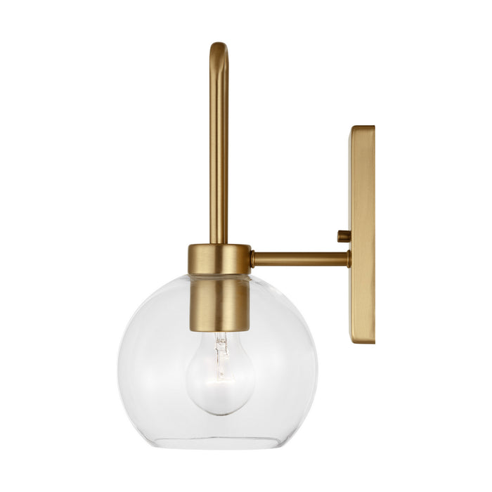 Visual Comfort Studio 4155701-848 One Light Bath Vanity, Satin Brass