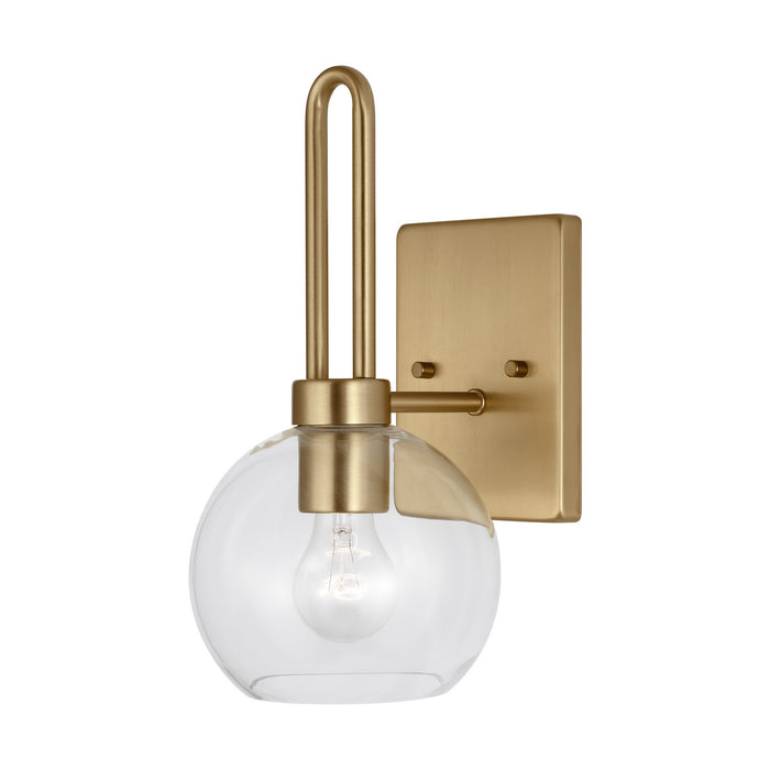 Visual Comfort Studio 4155701-848 One Light Bath Vanity, Satin Brass