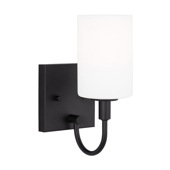 Visual Comfort Studio 4157101-112 One Light Bath Vanity, Midnight Black