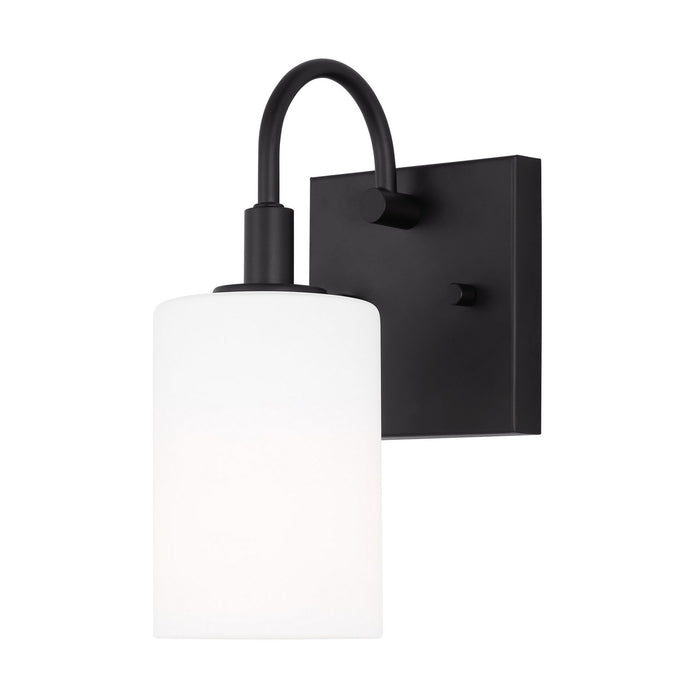 Visual Comfort Studio 4157101-112 One Light Bath Vanity, Midnight Black