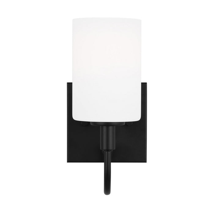 Visual Comfort Studio 4157101-112 One Light Bath Vanity, Midnight Black
