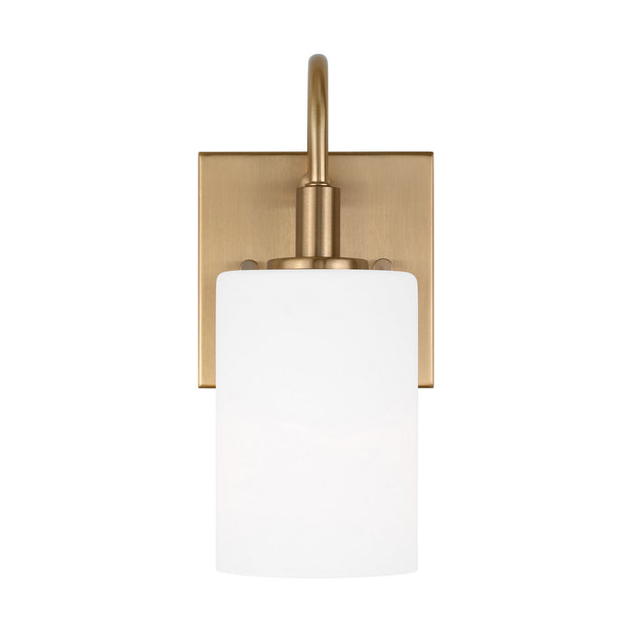 Visual Comfort Studio 4157101-848 One Light Bath Vanity, Satin Brass