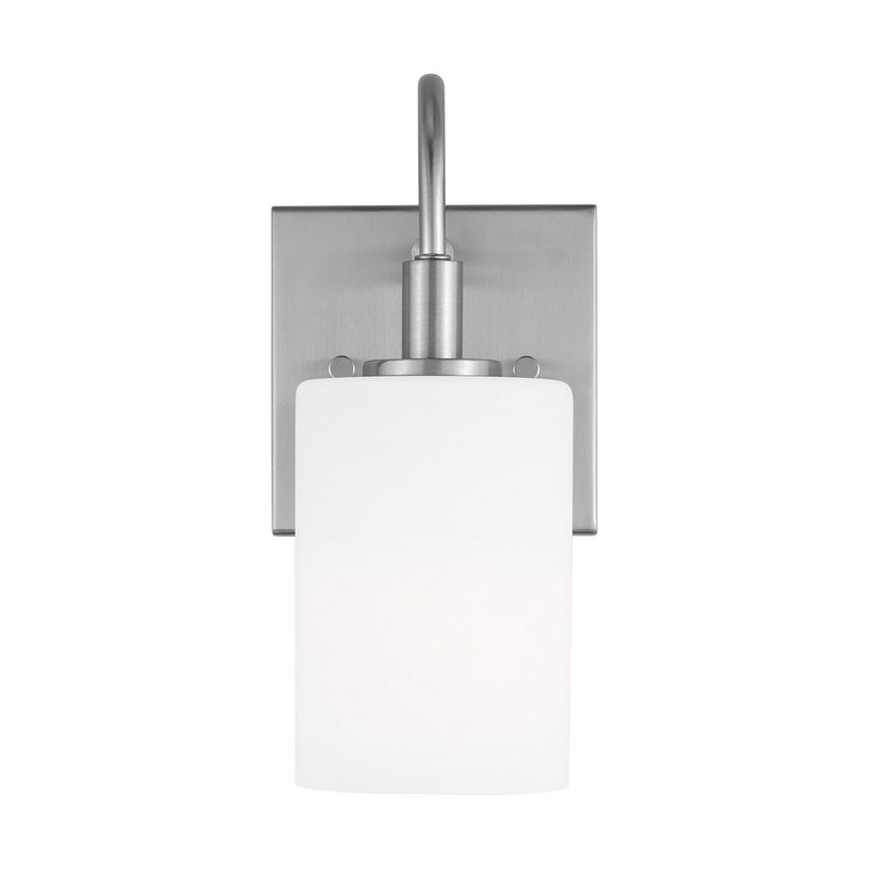 Visual Comfort Studio 4157101-962 One Light Bath Vanity, Brushed Nickel