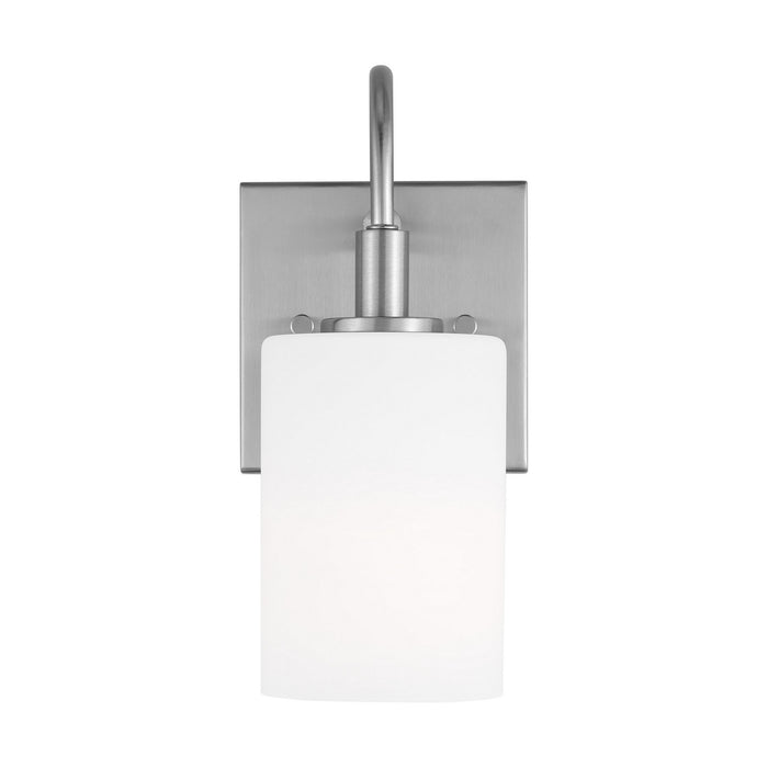 Visual Comfort Studio 4157101-962 One Light Bath Vanity, Brushed Nickel