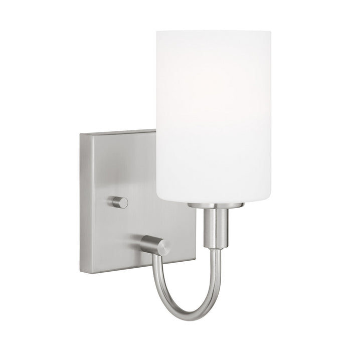 Visual Comfort Studio 4157101-962 One Light Bath Vanity, Brushed Nickel