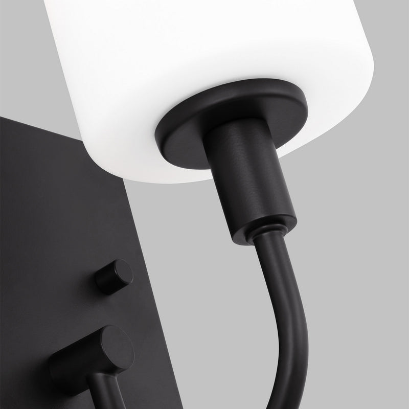 Visual Comfort Studio 4157101EN3-112 LED Bath Wall Sconce, Midnight Black
