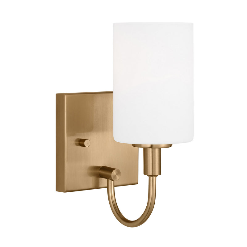 Visual Comfort Studio 4157101EN3-848 LED Bath Wall Sconce, Satin Brass