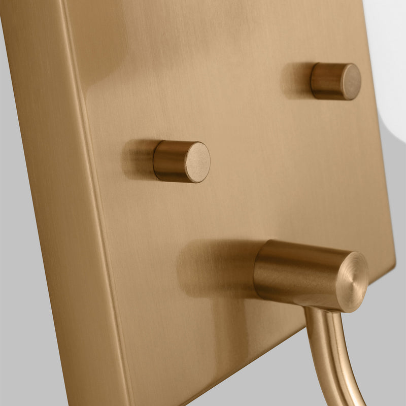 Visual Comfort Studio 4157101EN3-848 LED Bath Wall Sconce, Satin Brass