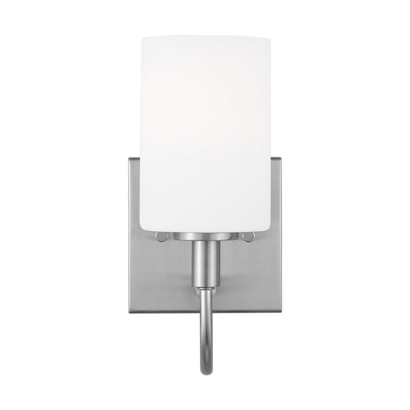 Visual Comfort Studio 4157101EN3-962 LED Bath Wall Sconce, Brushed Nickel