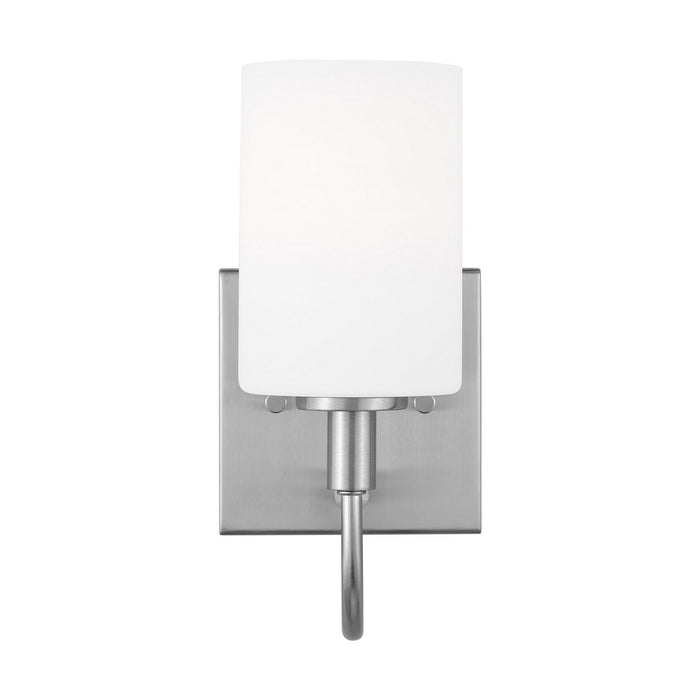 Visual Comfort Studio 4157101EN3-962 LED Bath Wall Sconce, Brushed Nickel