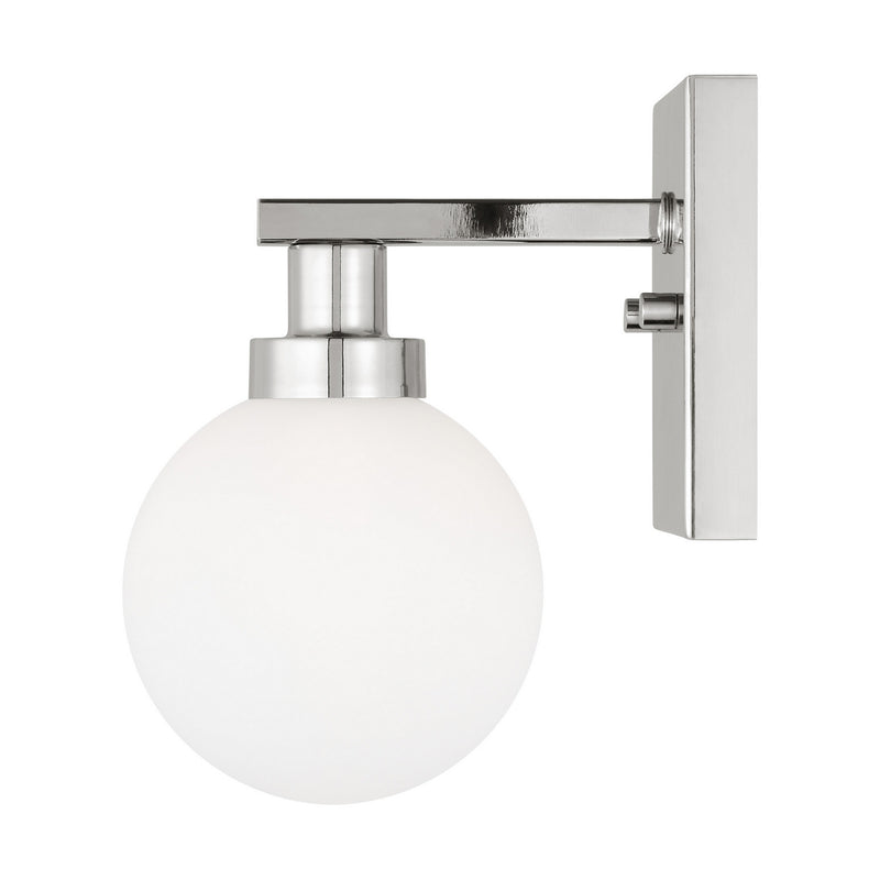 Visual Comfort Studio 4161601-05 One Light Bath Vanity, Chrome