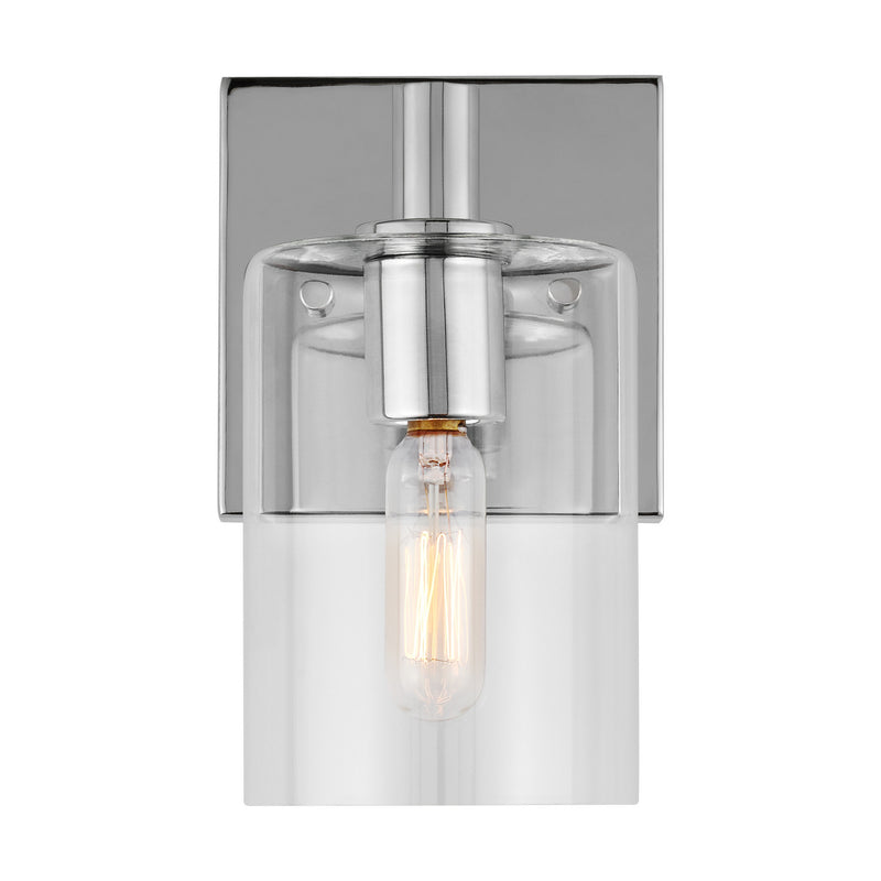 Visual Comfort Studio 4164201-05 One Light Bath Vanity, Chrome