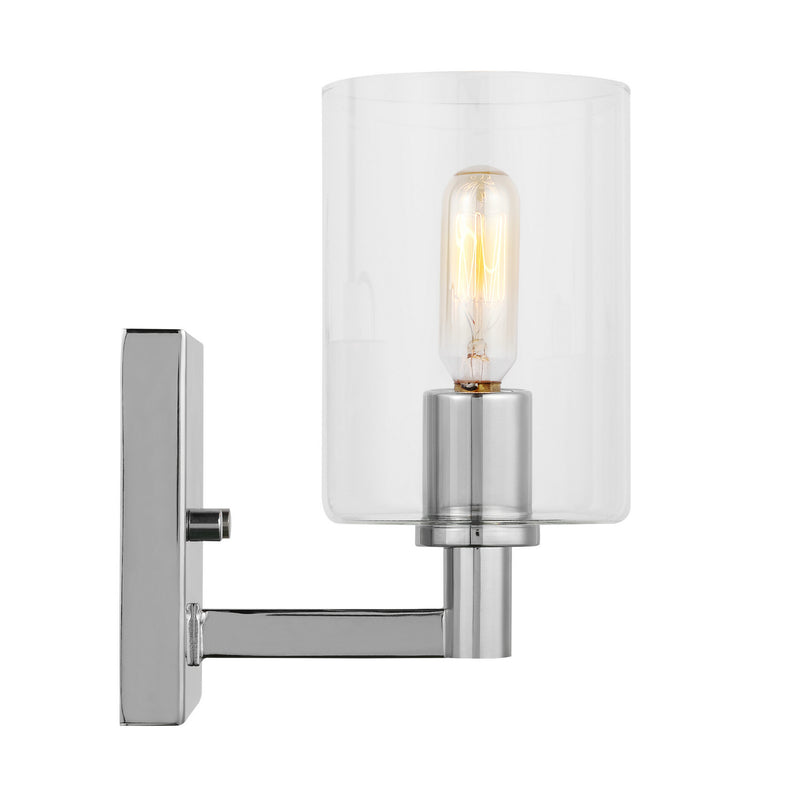 Visual Comfort Studio 4164201-05 One Light Bath Vanity, Chrome