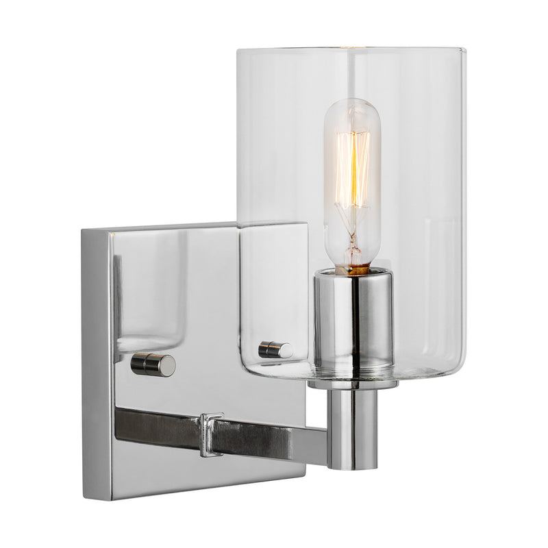 Visual Comfort Studio 4164201-05 One Light Bath Vanity, Chrome