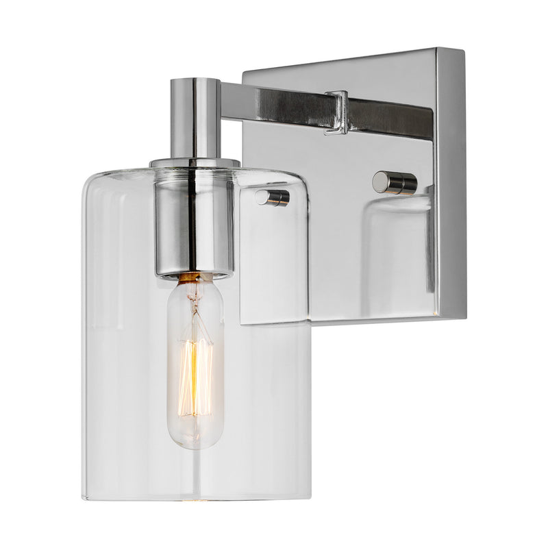 Visual Comfort Studio 4164201-05 One Light Bath Vanity, Chrome