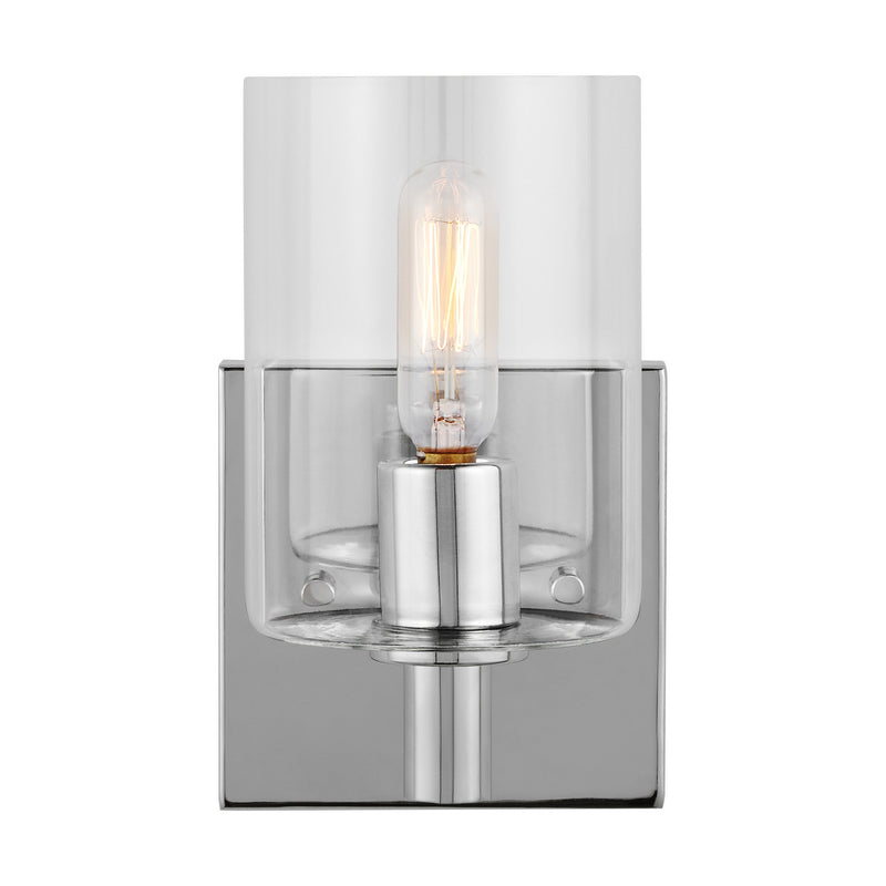 Visual Comfort Studio 4164201-05 One Light Bath Vanity, Chrome