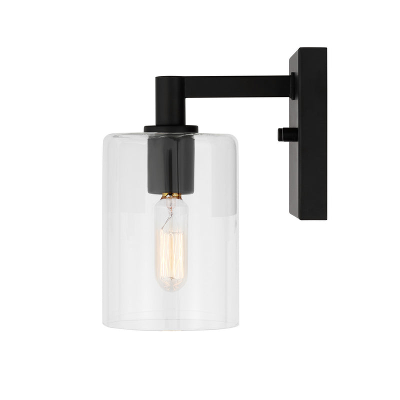 Visual Comfort Studio 4164201-112 One Light Bath Vanity, Midnight Black