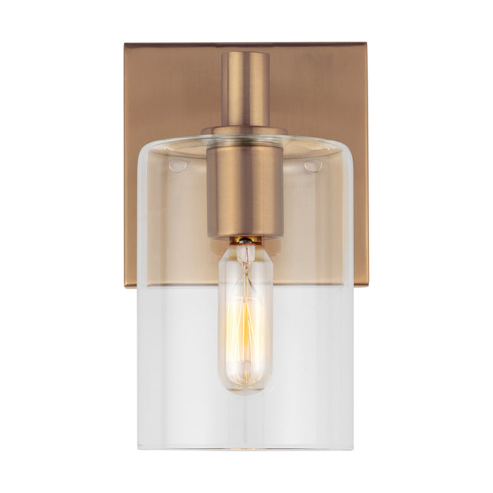 Visual Comfort Studio 4164201-848 One Light Bath Vanity, Satin Brass