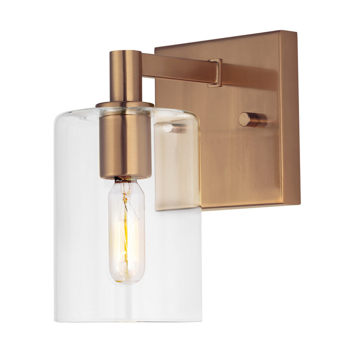 Visual Comfort Studio 4164201-848 One Light Bath Vanity, Satin Brass